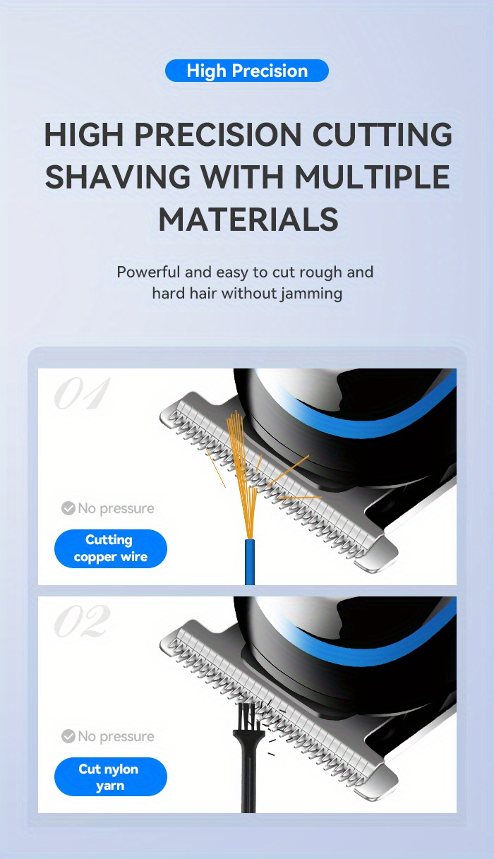 USB Mini Led Trimmer Professzionális Hajvágó Kemei Km-319 Új Design Hajvágó Gép Trimmer Vágó Nyírók_voghion.com