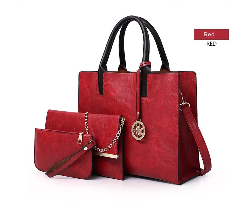 Women's Bag 2023 New Sub-mother Bag PU Material Women's Bag Large Bag Multi-piece Set Shoulder Bag Selected_voghion.com