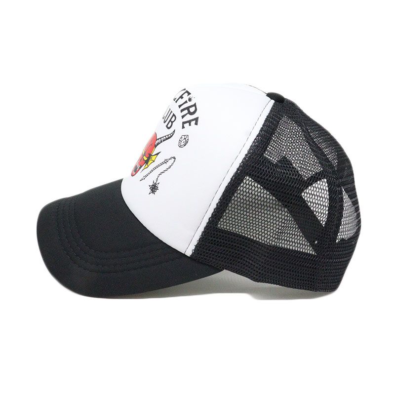 Vasaras vīriešu sieta Beball cepure āra sportam Bull Letter Snapback cepures sievietēm Unisex elpojoša Trucker kaulu_voghion.com