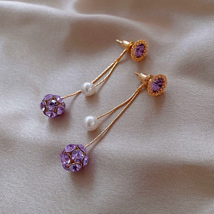 South Korea Dongdaemun Fashion Versatile Elegant Metal Earrings For Women 2020 New Style Personality Exaggerated Ear_voghion.com