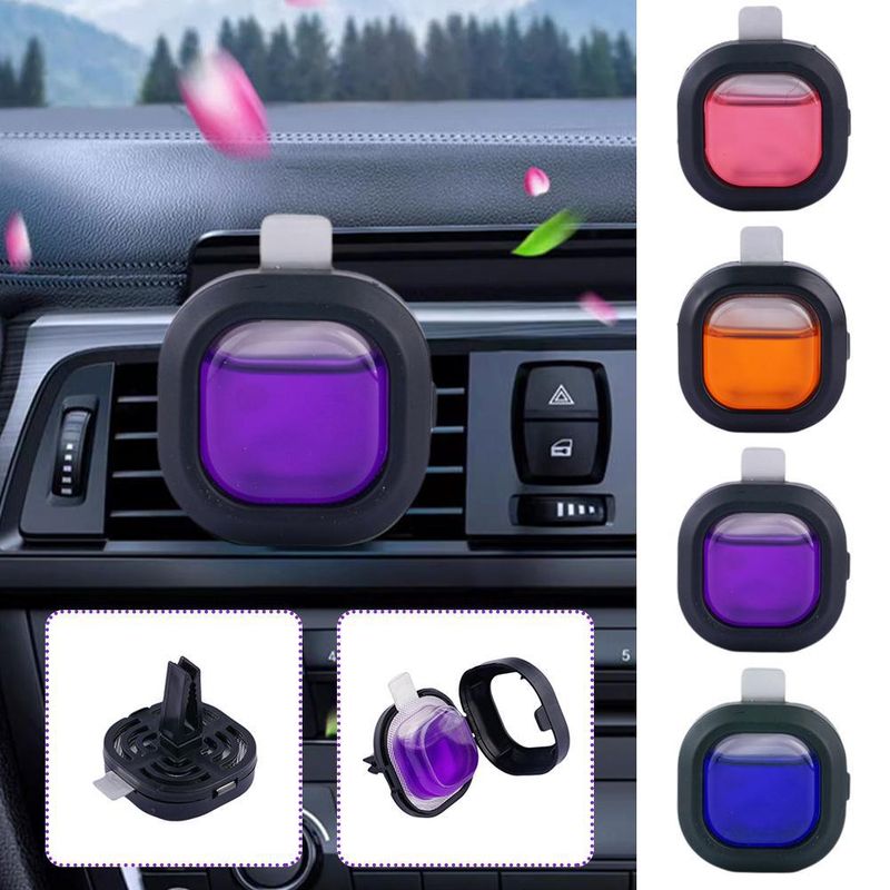 Auto quadrata Fragranza creativa Condizionamento a lunga durata Decorazione Purificazione Uscita aria Aromaterapia_voghion.com