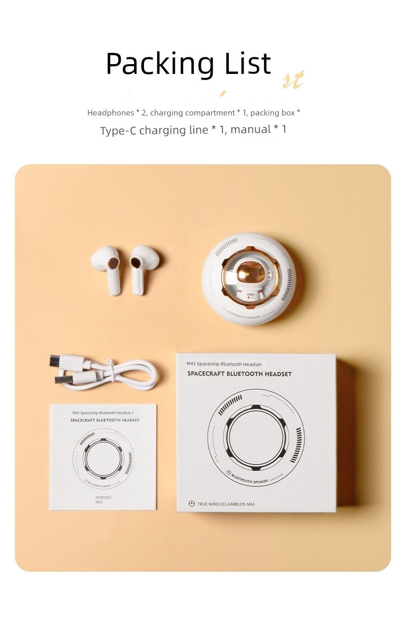 Fone de ouvido Bluetooth original e fofo para hamster, jogo com redução de ruído elegante, maratona de jogos, presente de baixa latência para homens e mulheres_voghion.com