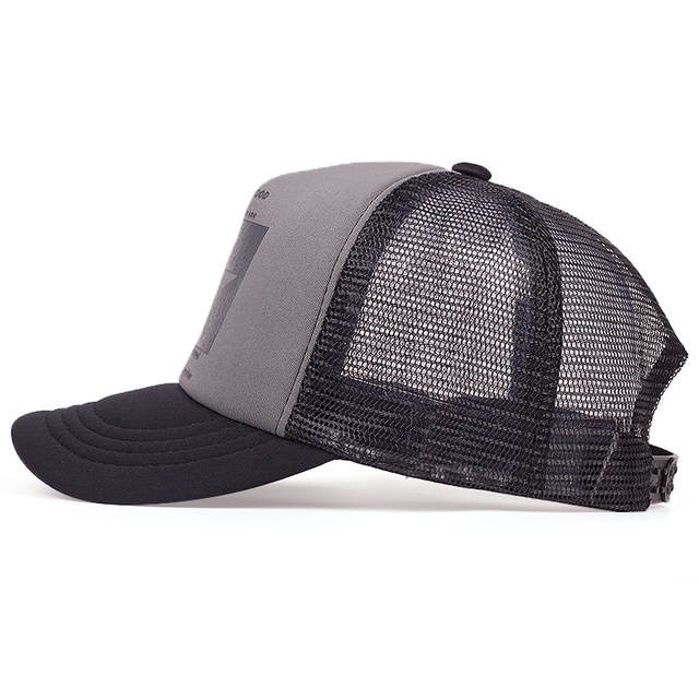 Nuovo berretto da baseball stampato a stella a cinque punte primavera estate berretti netti traspiranti uomo donna cappello da sole all'aperto cappello selvaggio regolabile_voghion.com