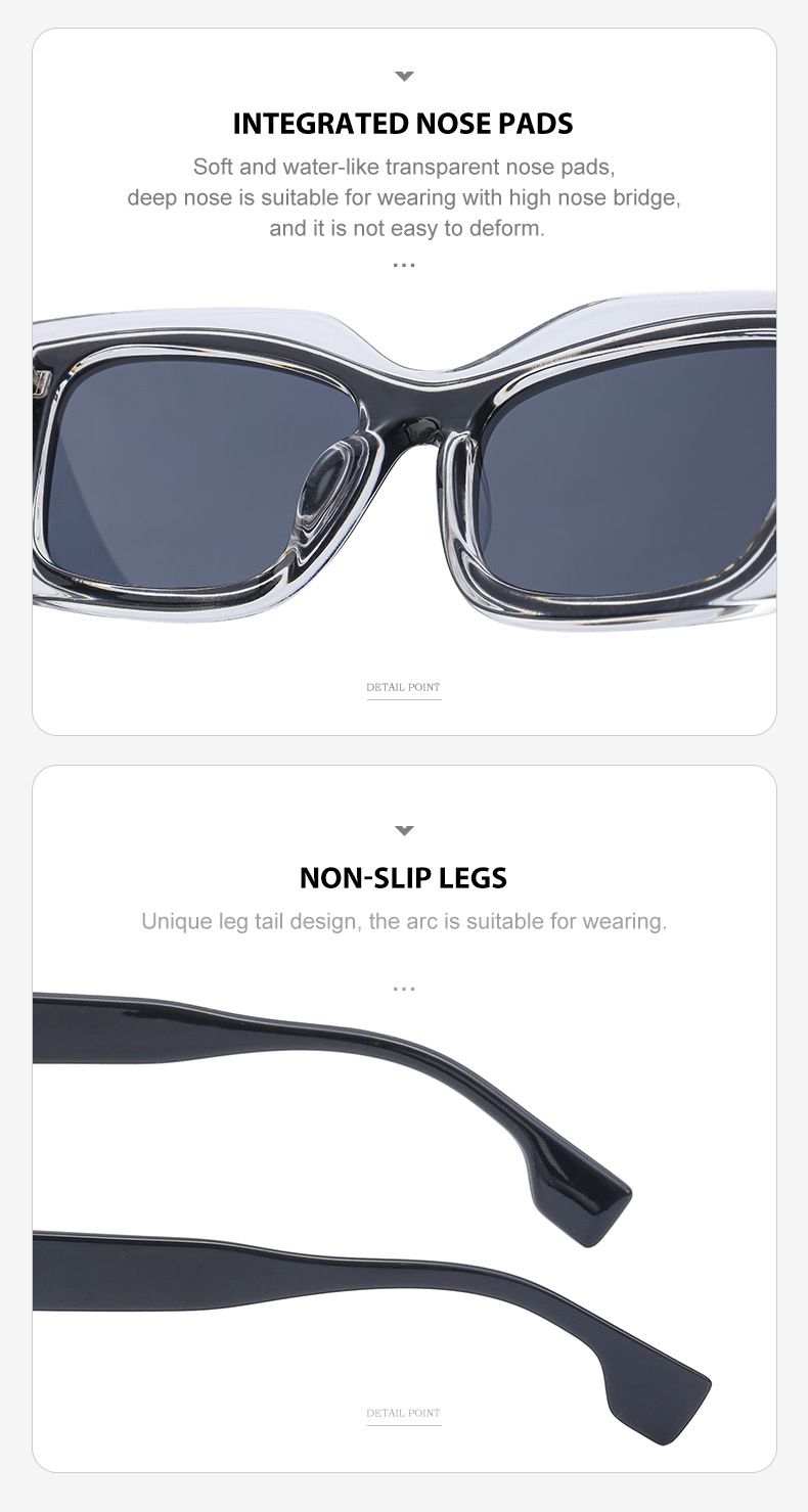 Occhiali da sole unisex Polarizzatore antiriflesso anti-UV Coppia occhiali da sole_voghion.com