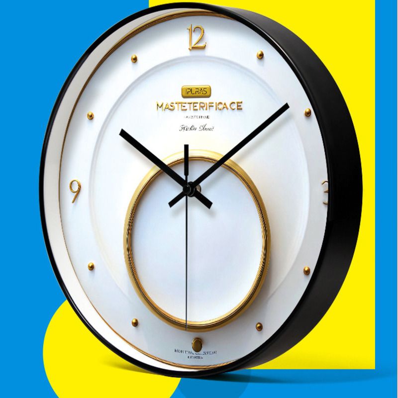 Yipula 7238 Fashionable Modern Wall Living Room And Bedroom, Simple Creative Ultra-Quiet Quartz Clock For Home Use_voghion.com