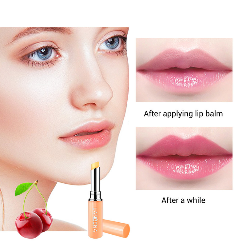Farbe 2 Farben Stimmungsverändernder Lippenbalsam Wasserdichter nahrhafter natürlicher Lippenstift Langanhaltender feuchtigkeitsspendender Mak-Stick_voghion.com