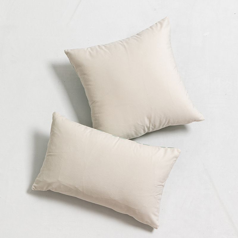 New Simple Geometric Pattern Polyester Cotton Jacquard Pillow Sofa Cushion Bedside Cushion_voghion.com