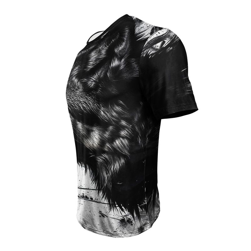 T-shirt à manches courtes pour homme, imprimé numérique, super élastique, décontracté, couleur unie, idéal pour les fêtes, la maison ou les soirées, tendance 2025_voghion.com