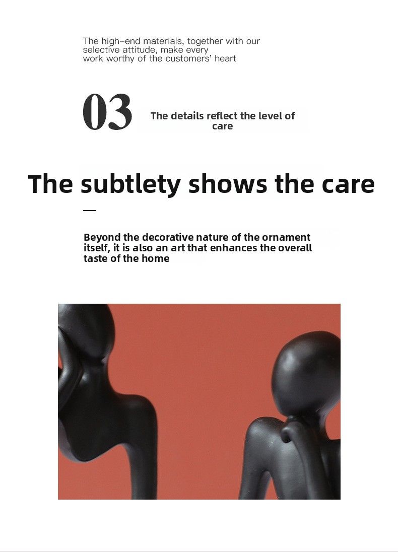 Modern Minimalist Living Model Room Soft Light Luxury Ornament Home Decor Mini Abstract Creative Personality Decoration_voghion.com