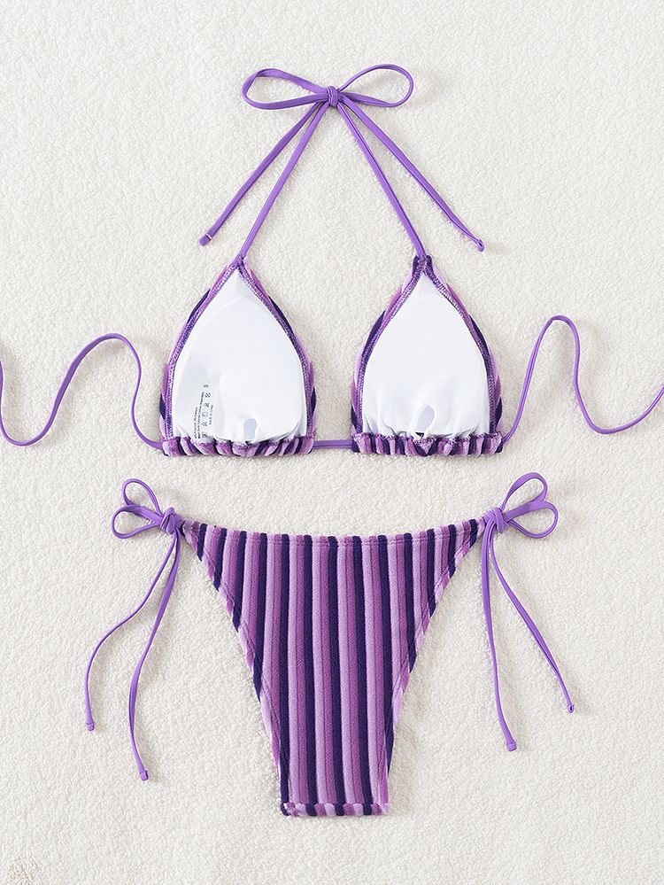 Dameskleding Nieuwe handdoek Doek Halter Hals Tie Bikini Badpak Zomer Strand Vakantie Vrouwen_voghion.com