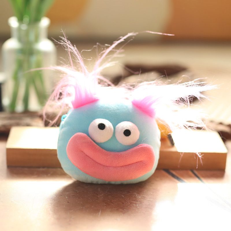 Adorable Plush Bigeyed Sausage Doll Keychain With Soft Pp Filling Cotton_voghion.com