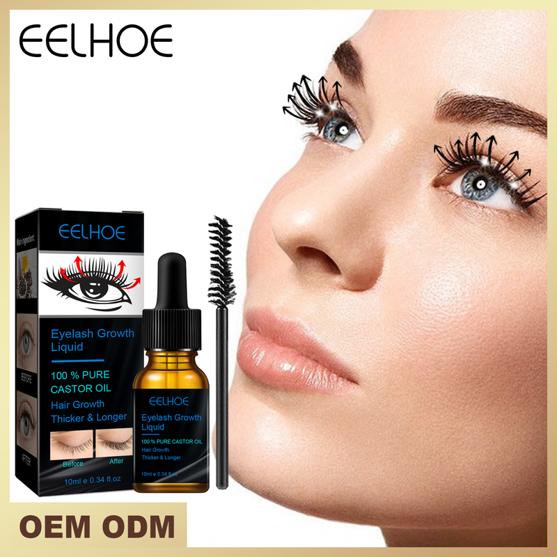 Oil Beautiful Castor Mascara Mascara concentrato naturale Mascara lungo, spesso, riccio, nero, bello e senza tracce_voghion.com