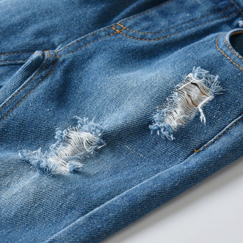 Completo da uomo primaverile e autunnale per ragazzo, papillon da uomo, completo di tuta in denim color kaki con foro strisciante_voghion.com