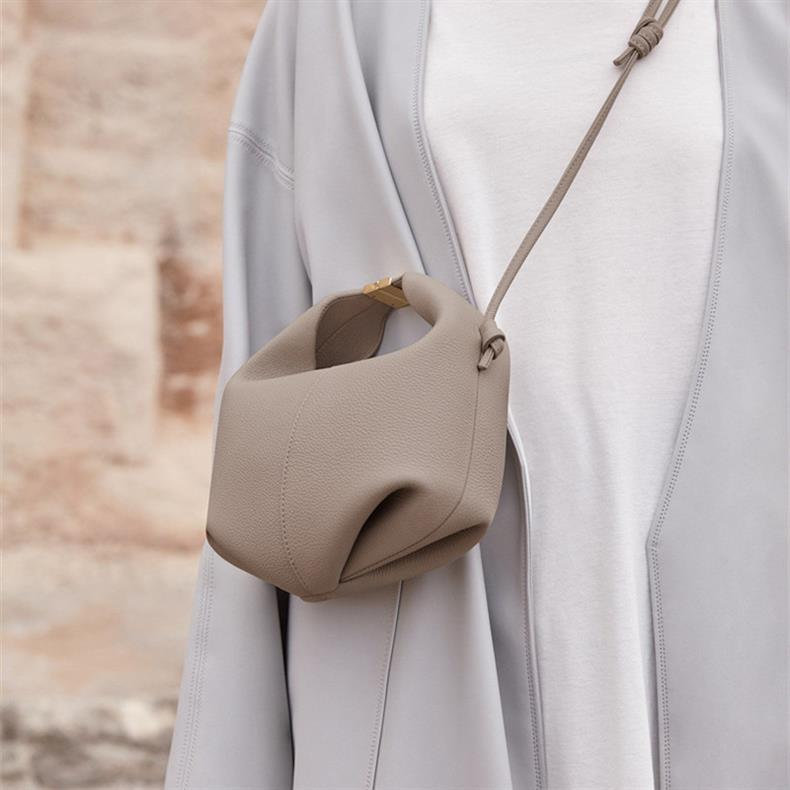 Fransız POLENE bento niş tasarım poleno yeni işe gidiş geliş moda deri tek omuz crossbody kadın çantası_voghion.com