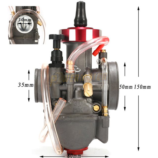 PWK 28 30 32 34mm Karbüratörlü Motosiklet Karbüratörü Keihin 150-400cc Güç Jetleriyle Arazi Yarışı Scooter UTV ATV'yi Değiştirin_voghion.com