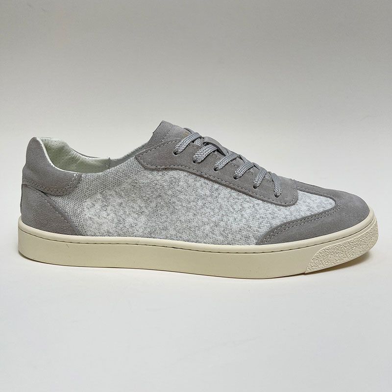 Scarpe da viaggio casual da uomo in pelle BC, con lacci, bianche, piatte, da guida_voghion.com