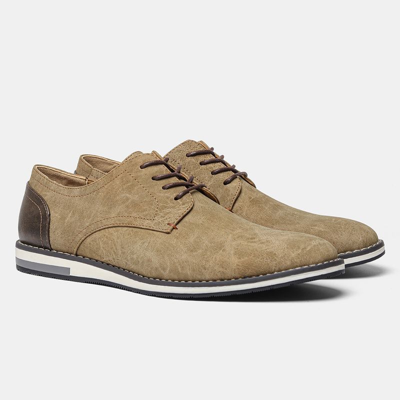 Herrenschuhe Große Herren Freizeitschuhe Modische leichte Herrenschuhe Farblich passende atmungsaktive Herren Lederschuhe_voghion.com