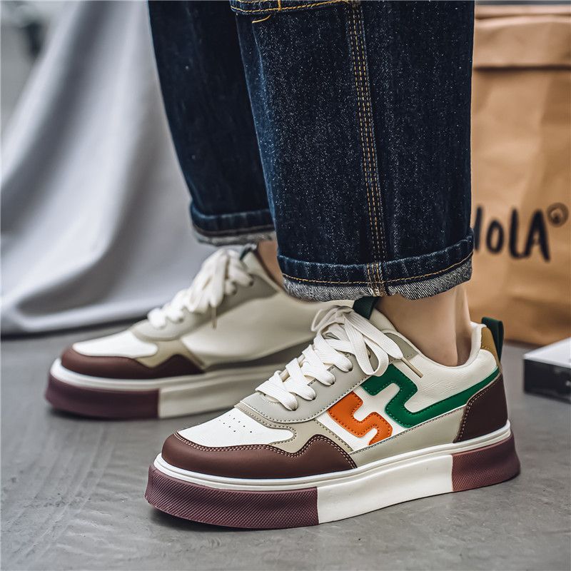 Scarpe da uomo alla moda, stile coreano, casual, per studenti, primavera e autunno 2025_voghion.com