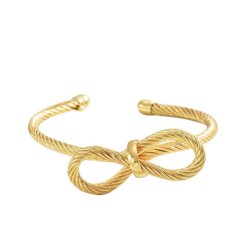 Minimalist Bow, Niche Wristband, Personalized Opening, Adjustable Design, High-end Feel, Fashionable And Versatile_voghion.com