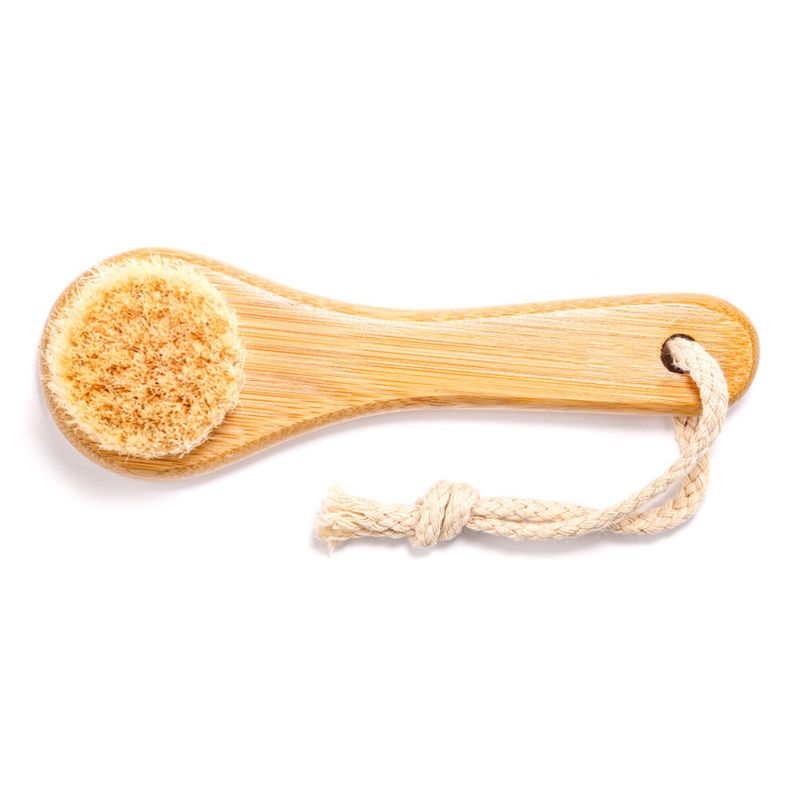 2Pcs Handle Face Brush Cleansing Scrubber For Stains And Skin Care_voghion.com