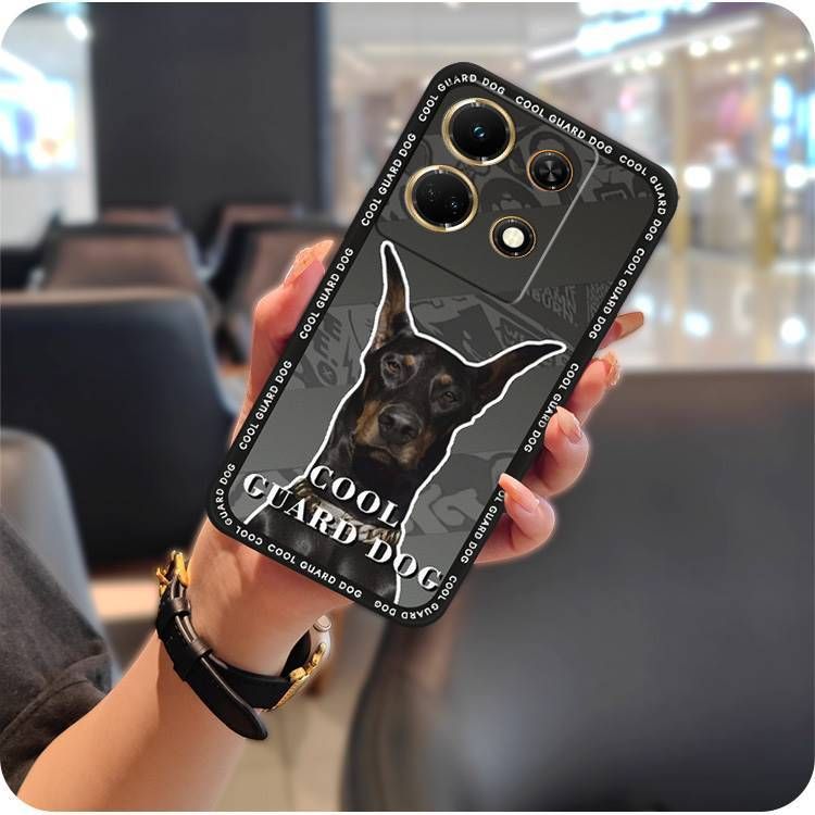 TechGlobe compatibile con Infinix Note30 VIP/X6710 Custodia per telefono rossa con bordo completo per uomini e donne, divertente e creativa._voghion.com