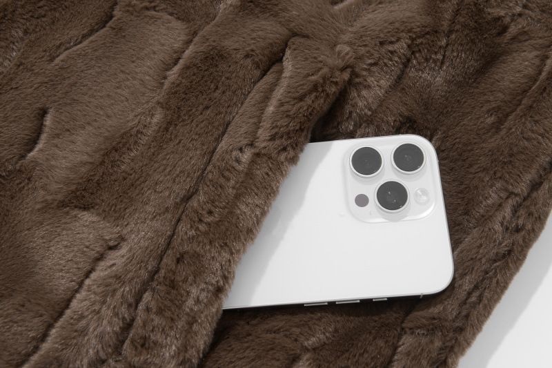 Luxuriöser Kunstpelzmantel für Herren – Wintermantel im Nerz-Stil (Schwarz/Braun, S-2XL, europäische Größen)_voghion.com