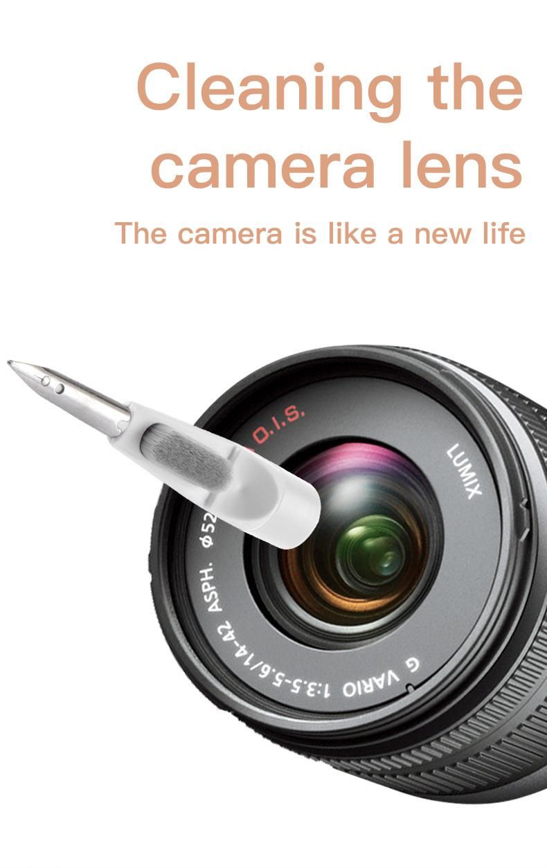 Zehn-in-Eins-Multifunktions-Reinigungsset für Profis, Computerkameras, Mobiltelefone, Kopfhörer, Tastaturen, Reinigungsbürsten, Kopfhörer,_voghion.com