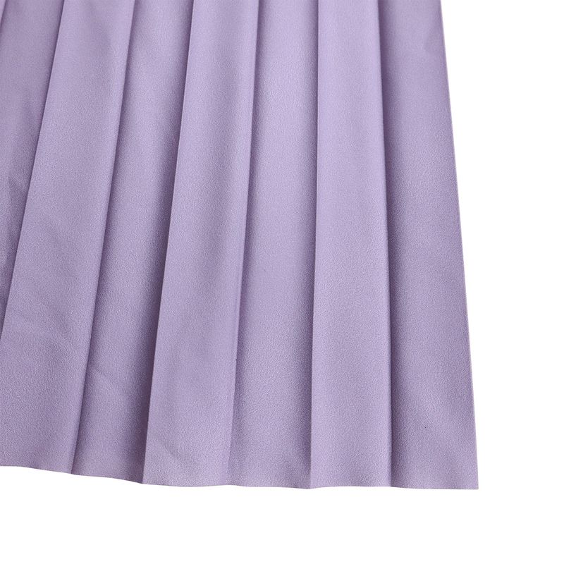 Abbigliamento da donna primavera nuova moda top con maniche a pipistrello e gonna di colore sfumato in due pezzi_voghion.com