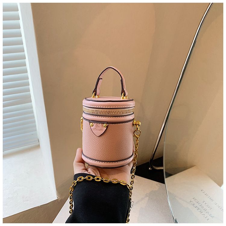 Bucket Bag Women's Advanced Chain Chain Shoulder Oblique Span Bag_voghion.com