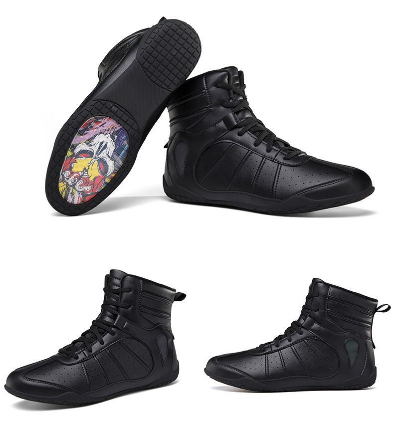 Scarpe da combattimento per uomo, donna, boxe, wrestling, per coppie, Sanda leggere e antiscivolo_voghion.com