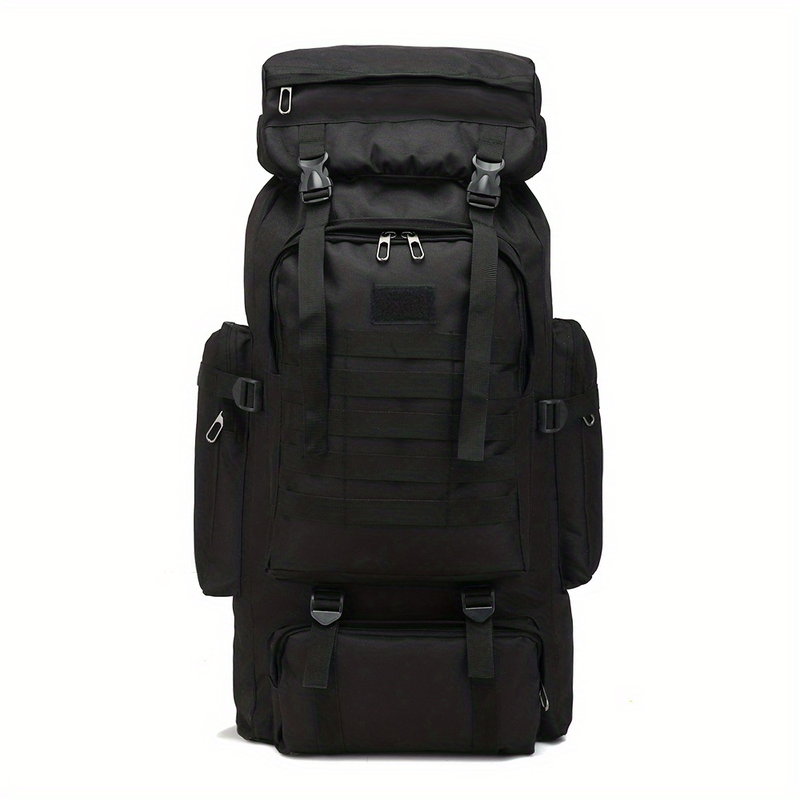 Mochila impermeável tática externa 80L para acampamento, caminhada, mochila, caça_voghion.com