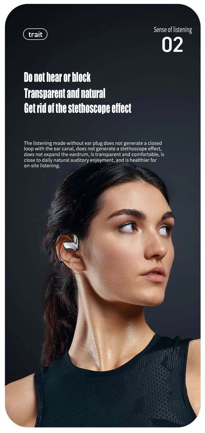 Bezprzewodowy zestaw słuchawkowy Bluetooth S900 z klipsem do ucha i redukcją szumów. Wysokiej mocy zestaw słuchawkowy do gier bez opóźnień._voghion.com