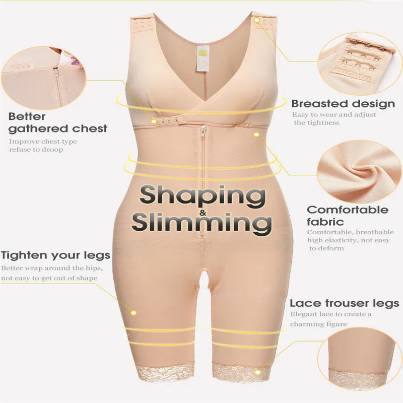 Taillen-Bauchformer, Reißverschluss, Taille, Spitze, Schlankheitsformer, Korsett, Kontrolle, Shapewear, Kolben-Heber-Gurt, Body Shaper-Unterwäsche_voghion.com