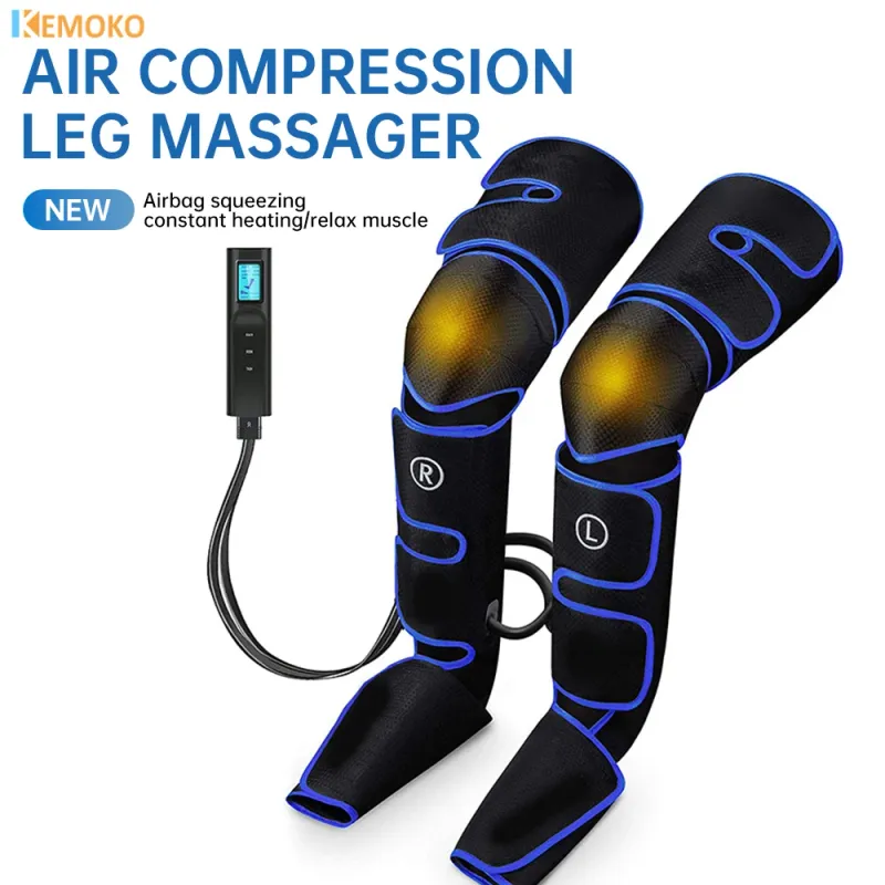 Neie Fouss Loftdrock Been fërdert d'Blutzirkulatioun Kierpermassage Muskelentspanung Lymphdrainage Apparat 360°_voghion.com