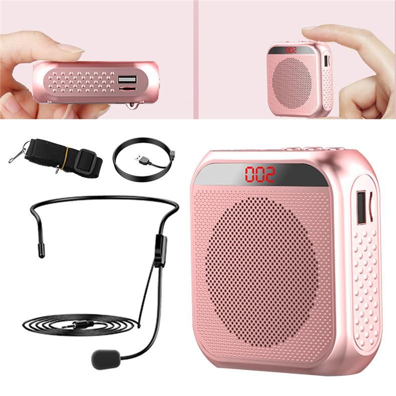 S17 Loudspeaker Bee Teacher Practical Stall Wireless Loudspeaker Guide Hawking Portable Loudspeaker_voghion.com