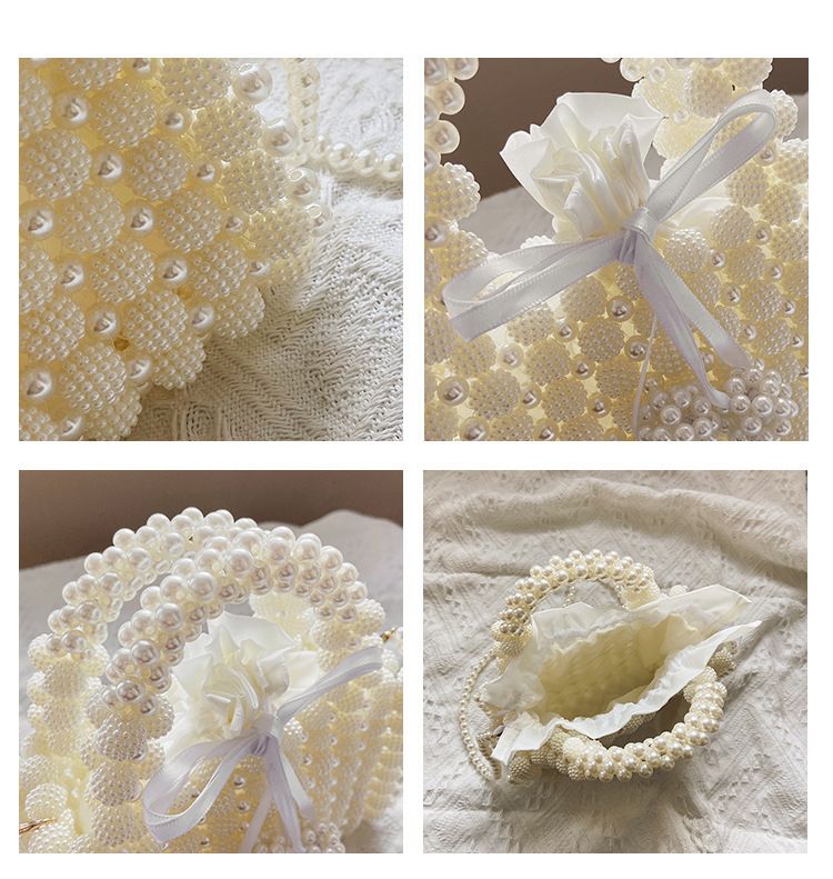 Little Fairy Bag New 2024 European And American Fashion Beaded Weaving Handbag Ladies' Crossbody Bag Shoulder Bag_voghion.com