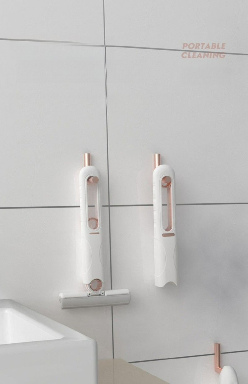 Multifunctional Desktop Lazy Mini Mop Handheld No-Wash Sponge Absorbent For Bathroom Toilet Kitchen Household_voghion.com