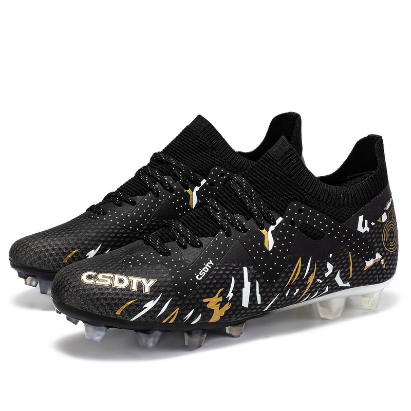 Shoe Size New Long Short Spike Youth And Adult Soccer Shoes 35-45_voghion.com