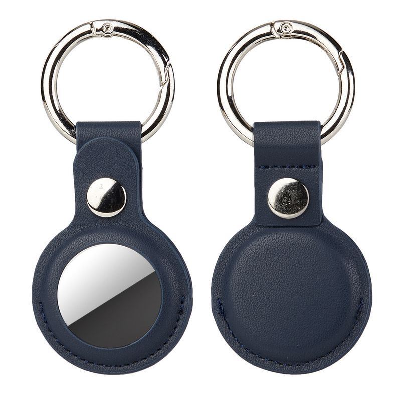 Suitable for Airtag tracker, anti loss locator, leather cover, Airtags protective case_voghion.com