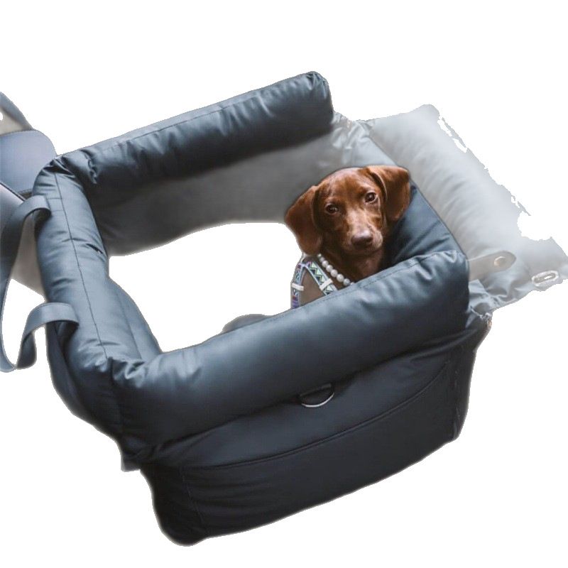 Im Auto montiertes, tragbares, wasserdichtes, schmutzabweisendes, abnehmbares und waschbares Haustierbett für Hunde und Katzen_voghion.com