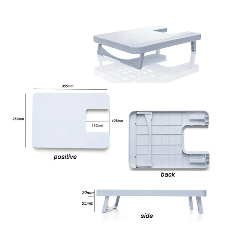 Inne máquina de costura portátil mini elétrica doméstica artesanato remendo overlock 12 pontos com pedal de mesa iniciantes_voghion.com