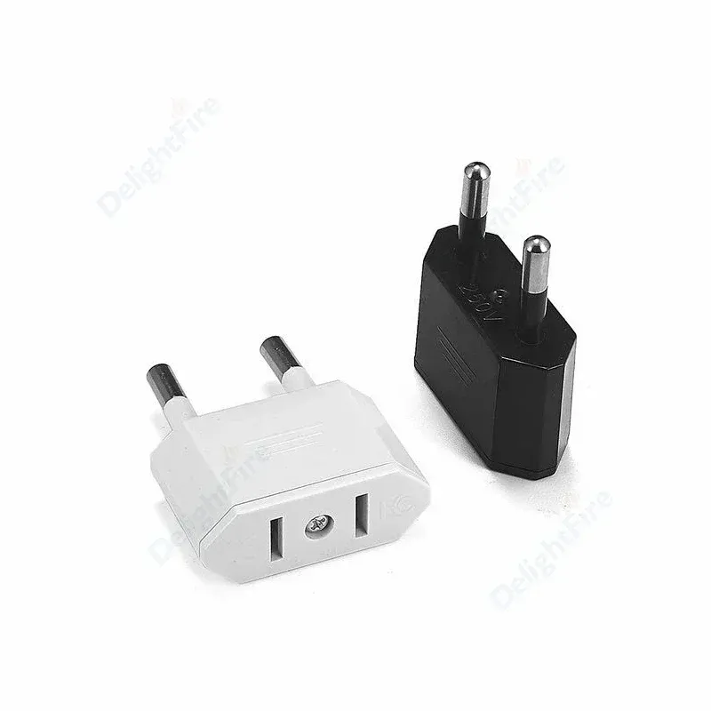 1 stücke Reisekonverter Amerikanischen China US Zu EU Euro Stecker Elektrische Adapter AC Elektrische Steckdose_voghion.com