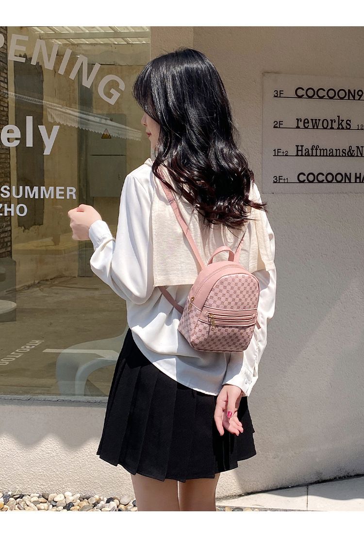 Women's Bags Small Bag Female Student Small Schoolbag Cute Versatile Girls Backpack_voghion.com