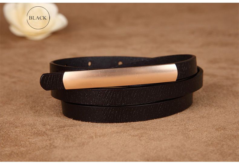 COWATHER Exquisito estilo de moda cinturones de mujer cuero de vaca enuine hebilla de aleación de alta calidad nuevo diseño gratis_voghion.com
