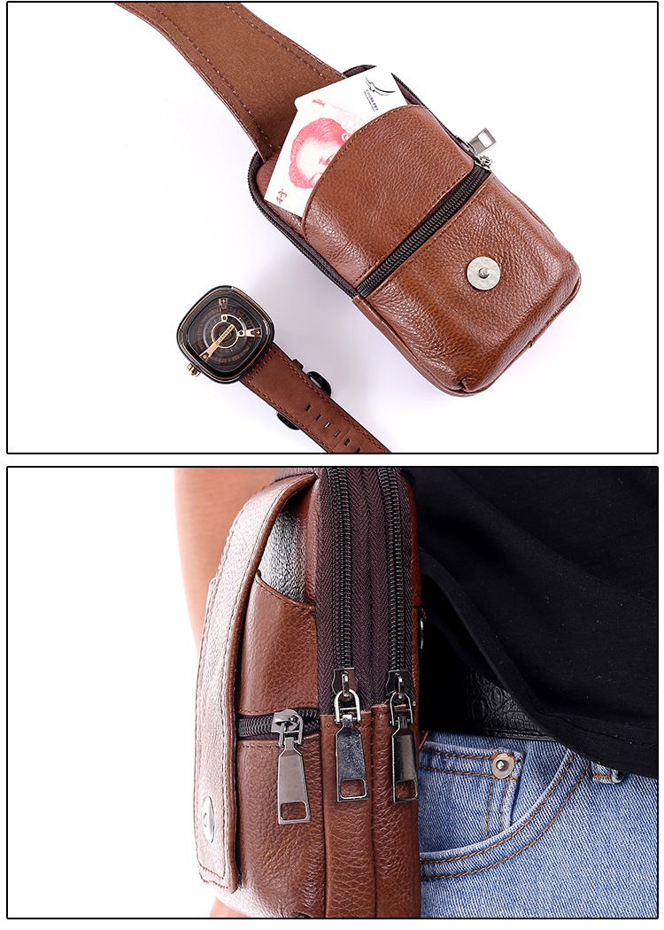 Naujas natūralios odos mobiliojo telefono krepšys, vyriškas diržo ir juosmens krepšys, daugiafunkcis mobiliojo telefono dėklas, diržas, mobiliojo telefono juosmens krepšys, didmeninė prekyba_voghion.com