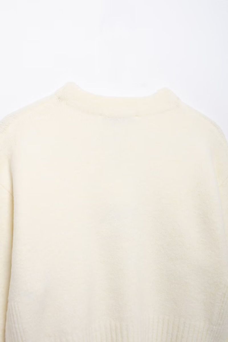 ZARZ Custom Style New Women's Fashion Classic Soft Short Knit Sweater5536200_voghion.com