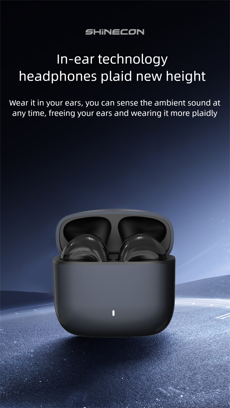 New Private Model Wireless G13PRO 5.4 High-Quality Sound Noise Cancelling Semi-In-Ear Bluetooth Earphones_voghion.com