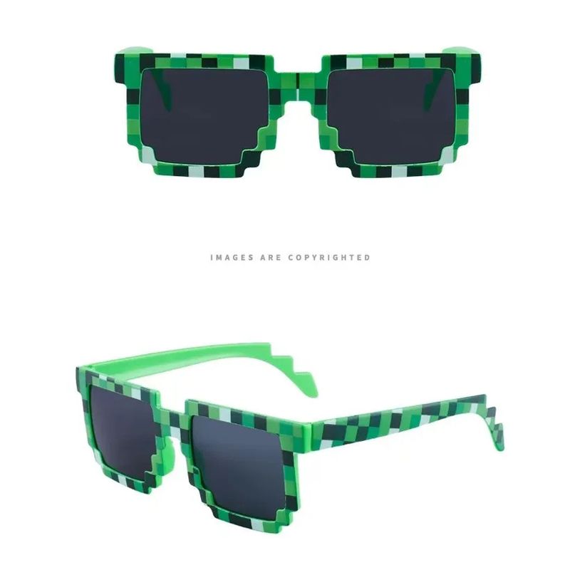 Recién llegados, juegos de cosplay de Minecraft, armadura para niños, disfraz de Creeper para niño, divertido conjunto de sudadera con mosaico verde, chaqueta, disfraz, regalo para fanáticos_voghion.com