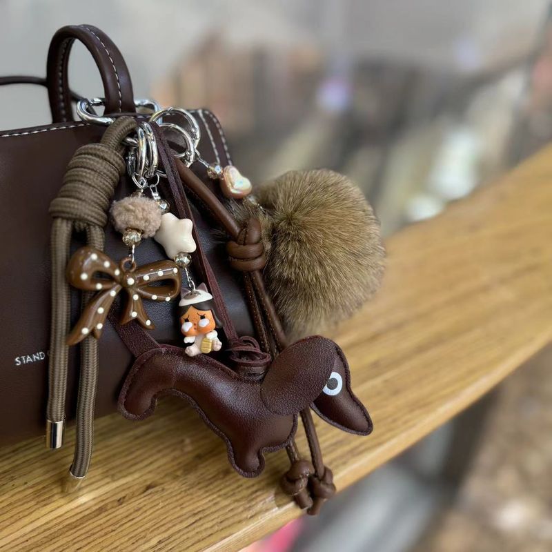 Bag Charms Plush Bag Pendant Cute Doll Pendant High Value Keychain Accessories_voghion.com