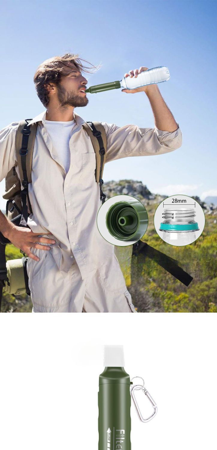 Outdoor Portable Purifier Water Straw Camping Supplies Filter Emergency Personal Equipment_voghion.com